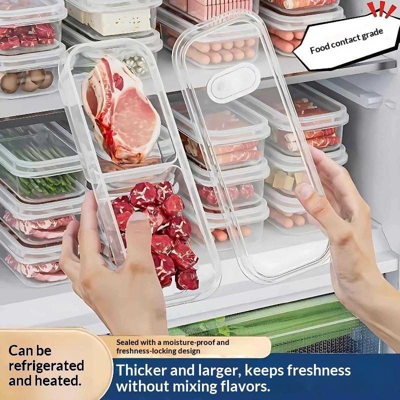Food Storage Organization - Organisateur de réfrigérateur et congélateur empilable,