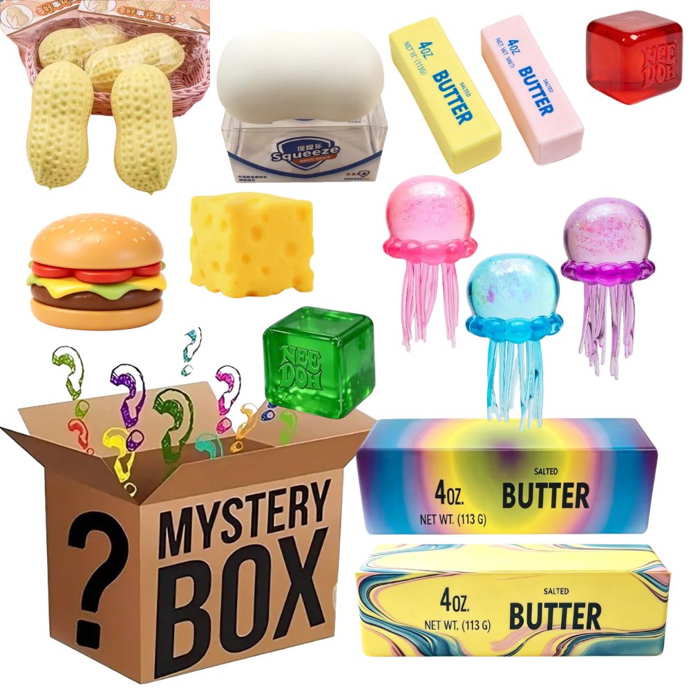 Food Storage Hot - Boîte mystère populaire : Squishy Mochi