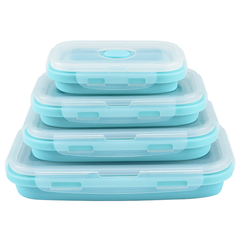 Food Storage Boxes With Lids - Boîte de conservation alimentaire pliable en
