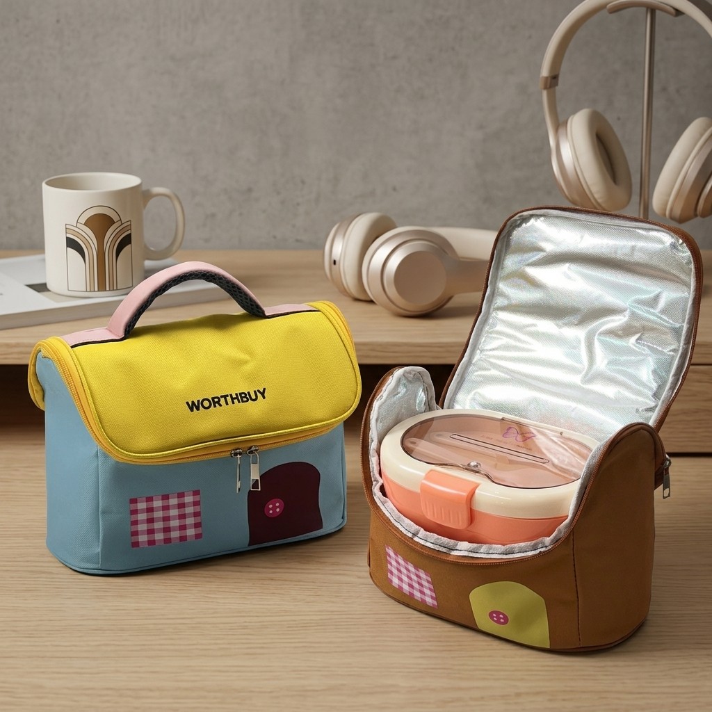 Food Storage Box Large - Sac isotherme Oxford avec fermeture éclair,