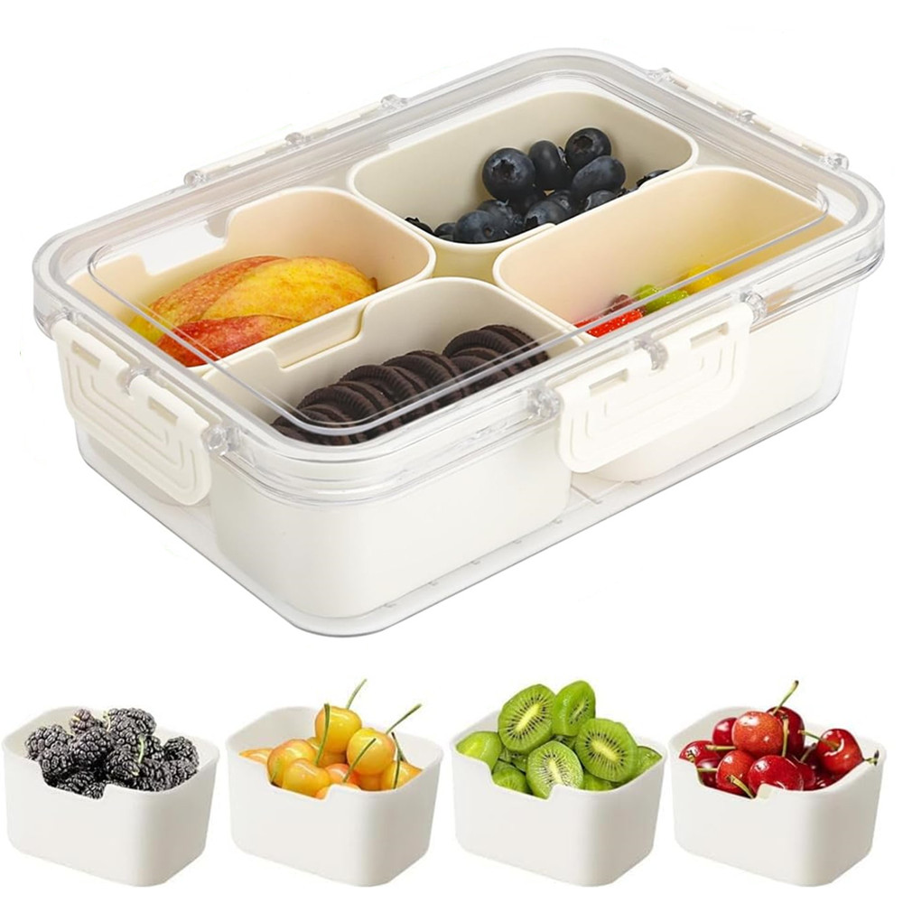 Food Storage Boxes With Lids - Boîte de rangement alimentaire portable, boîte
