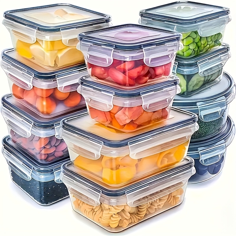 Food Storage Organization - Ensemble de 8 pièces comprenant 4