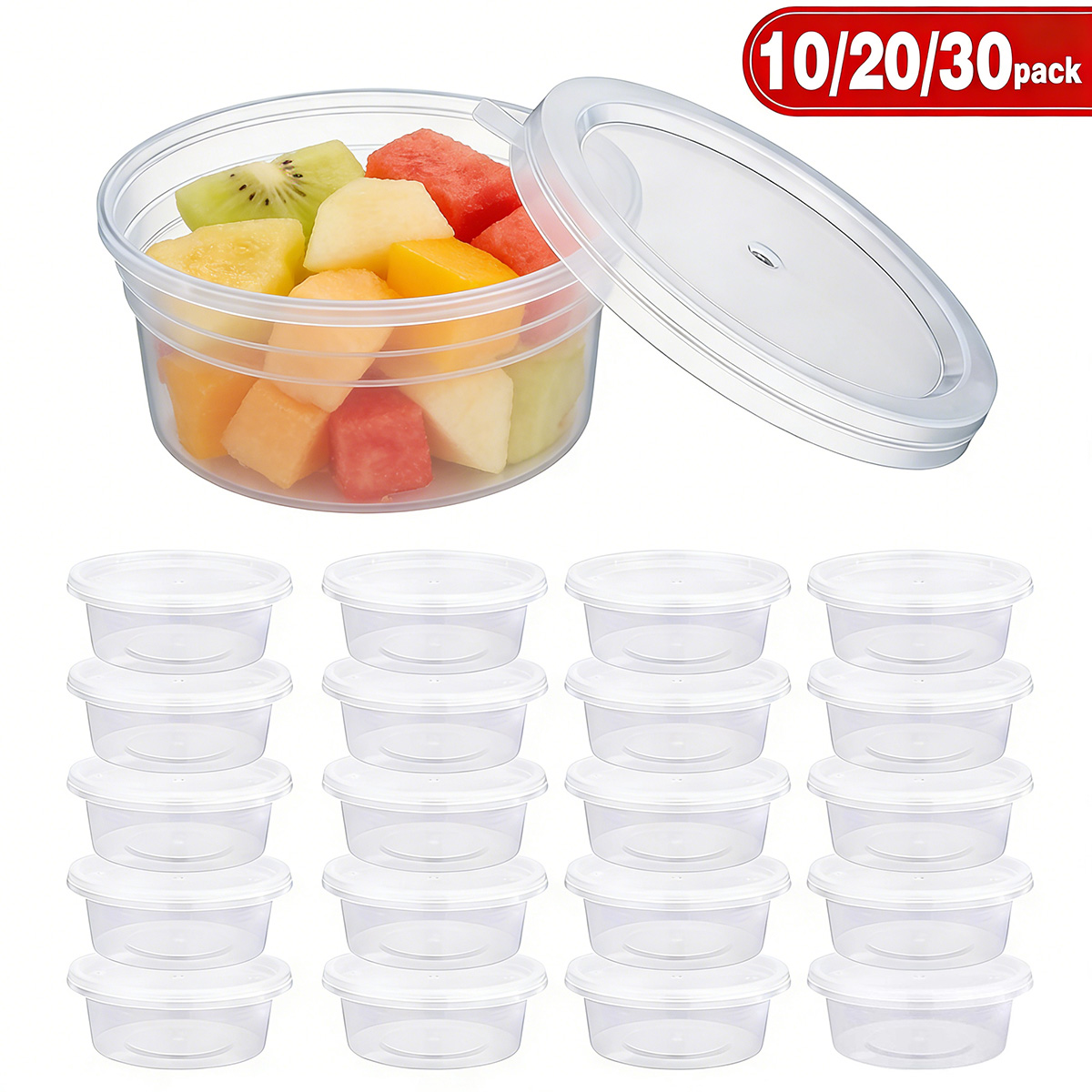 Food Storage And Preservation - Lot de 10/20/30 petits contenants à