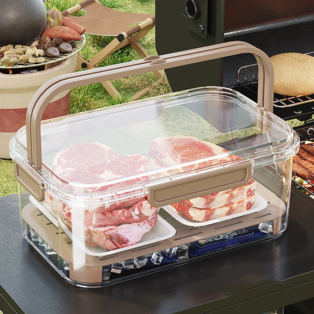 Food Storage Box Large - Conteneur de stockage des aliments Portable,