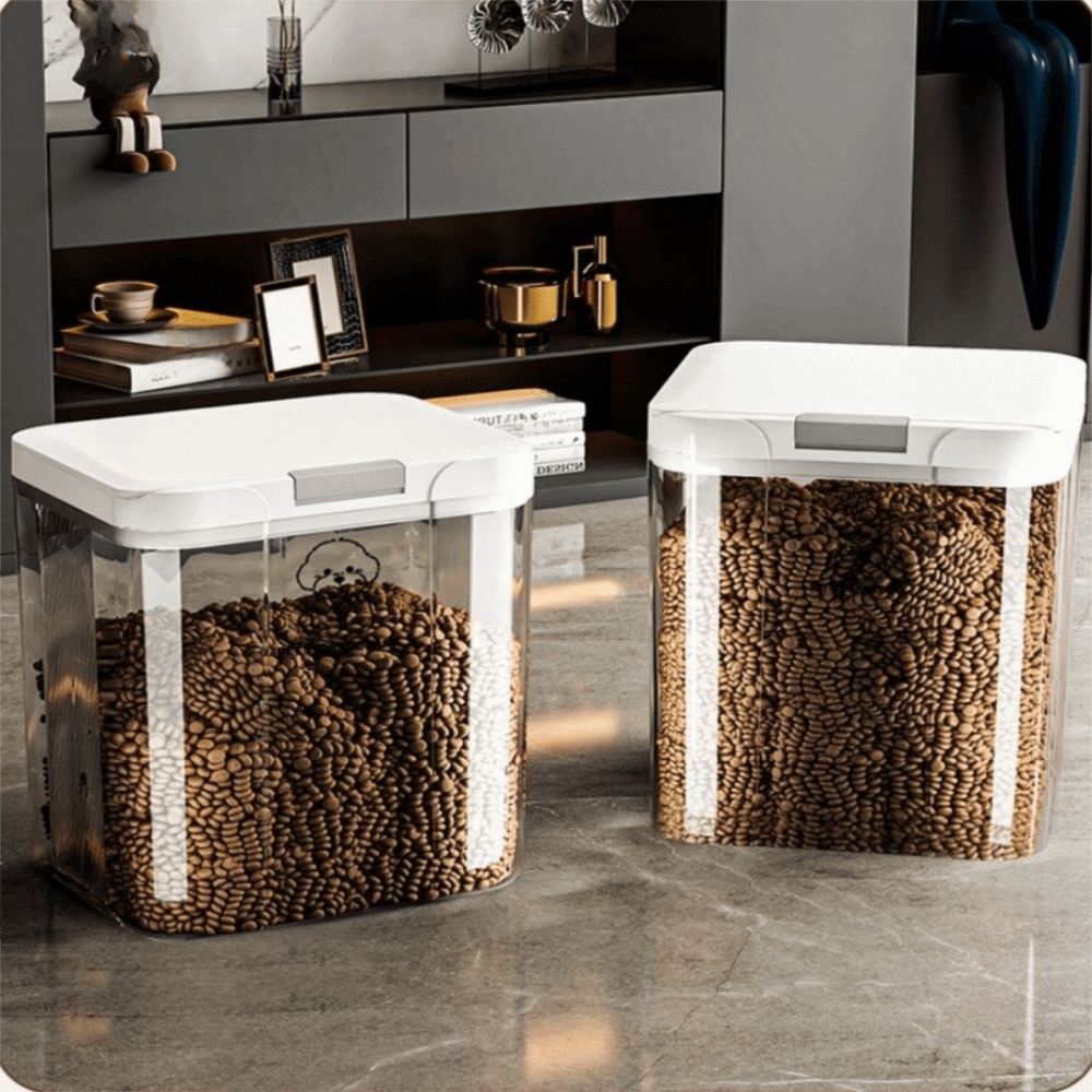 Food Storage Box Large - Conteneur de stockage d'aliments pour animaux