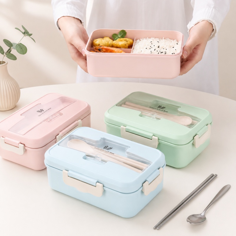 Food Storage Containers B&M - Boîte à lunch en paille de