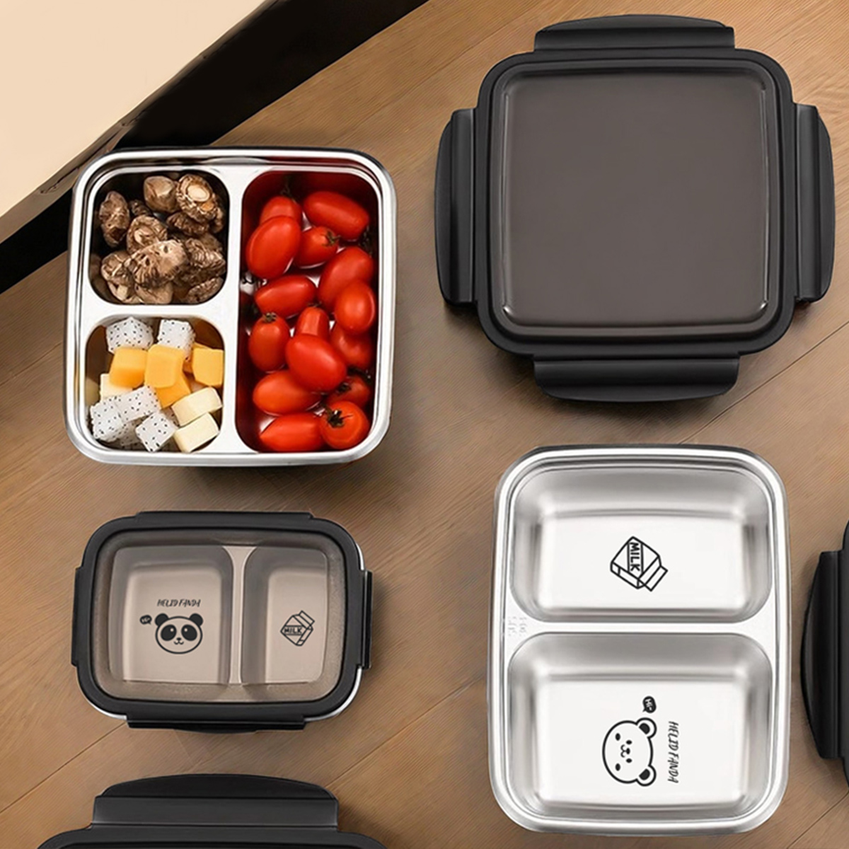 WORTHBUY 2/3 grilles 304 boîte - Food Storage Box Large avis et prix