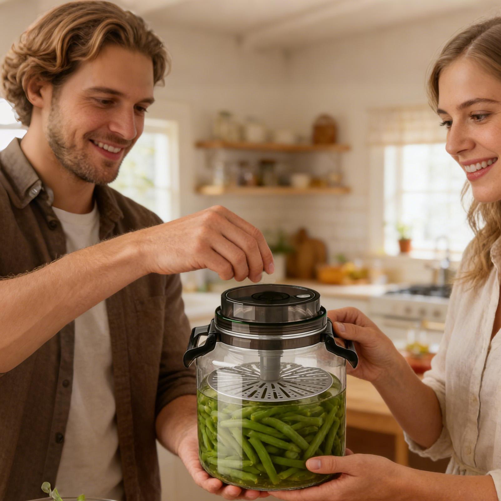 Bocaux à cornichons 5L, récipi - Food Storage Types avis et prix