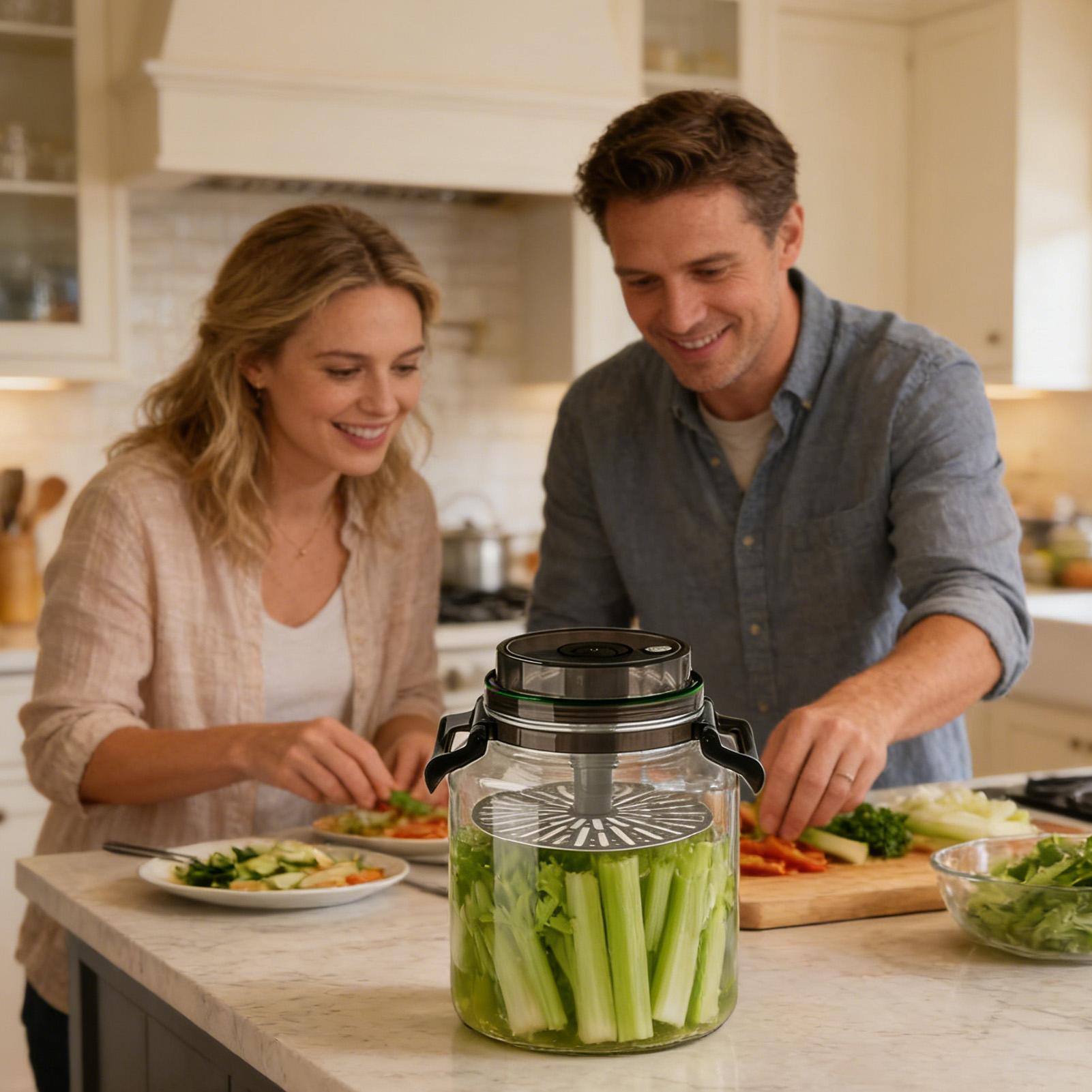 Bocaux à cornichons 5L, récipi - Food Storage Types avis et prix