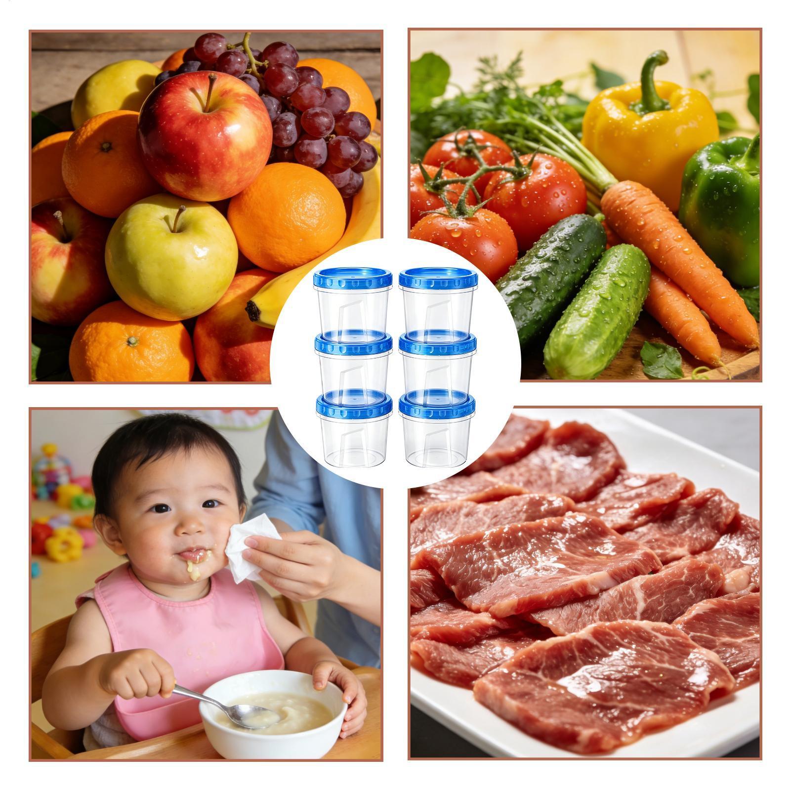 Conteneurs de congélation pour - Food Storage Stackable Containers avis et prix