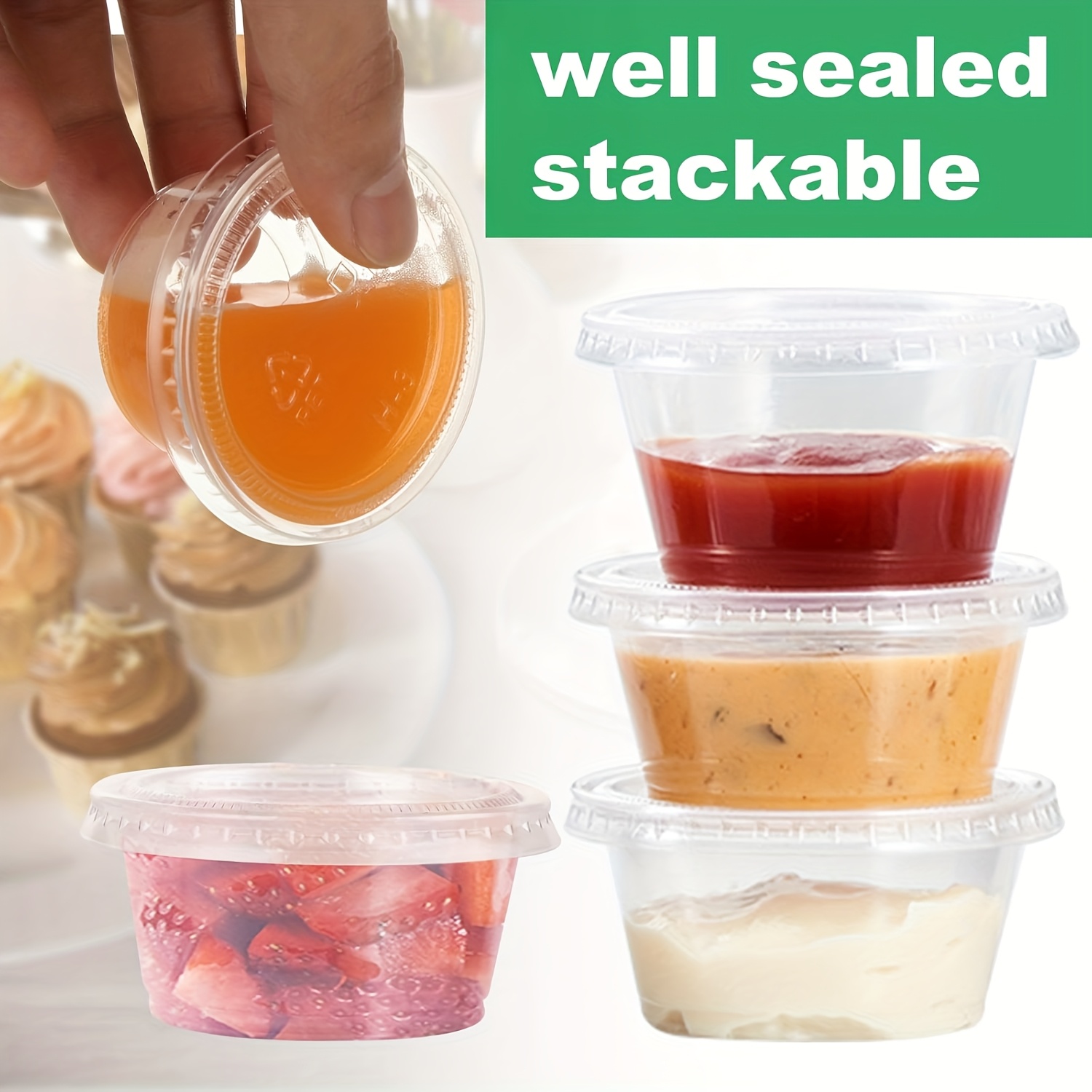 Boîte de sceau de Sauce jetabl - Food Storage Jars With Lids avis et prix
