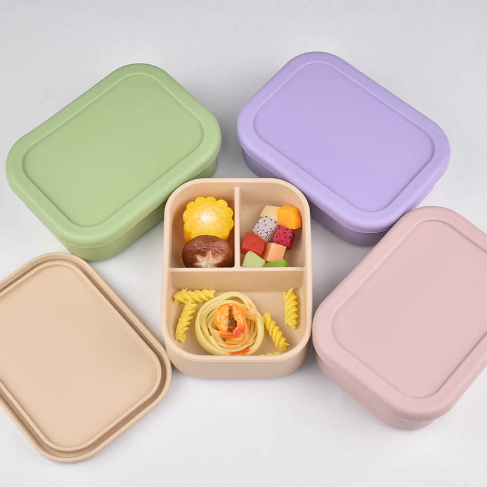 Boîte à déjeuner Bento en Sili - Food Storage Prep Containers avis et prix