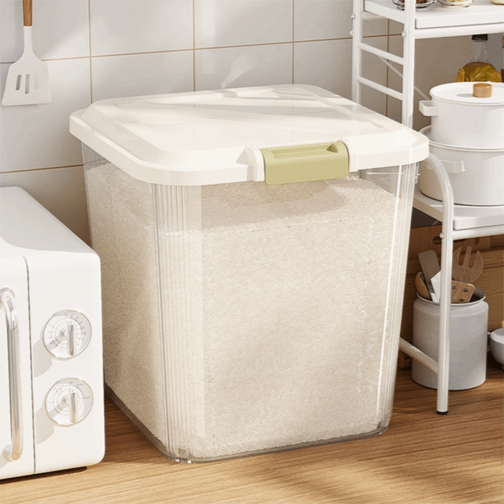 Boîte de rangement pour riz an - Food Storage With Wheels avis et prix