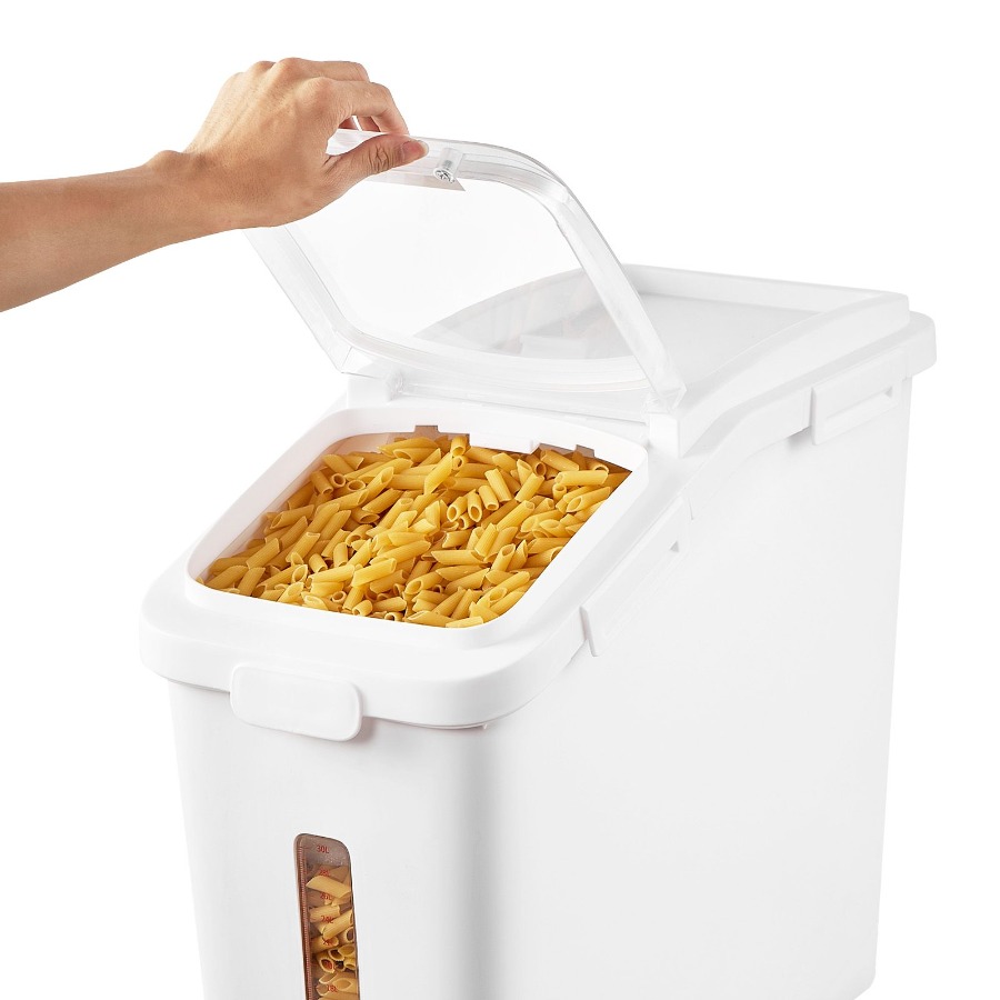 Grand Conteneur de Stockage de - Food Storage With Wheels avis et prix