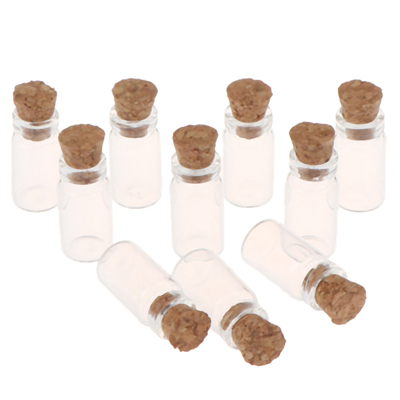 10 pièces de miniatures de boc - Food Storage Jars With Wooden Lids avis et prix