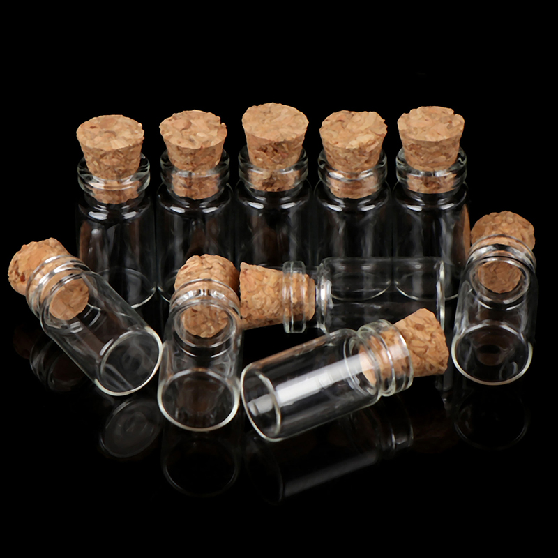 10 pièces de miniatures de boc - Food Storage Jars With Wooden Lids avis et prix