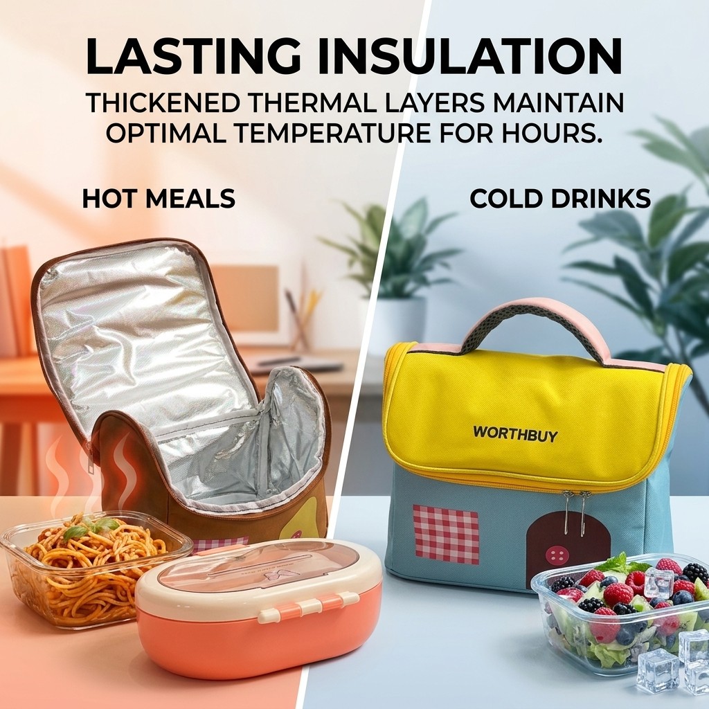 Sac isotherme Oxford avec ferm - Food Storage Box Large avis et prix