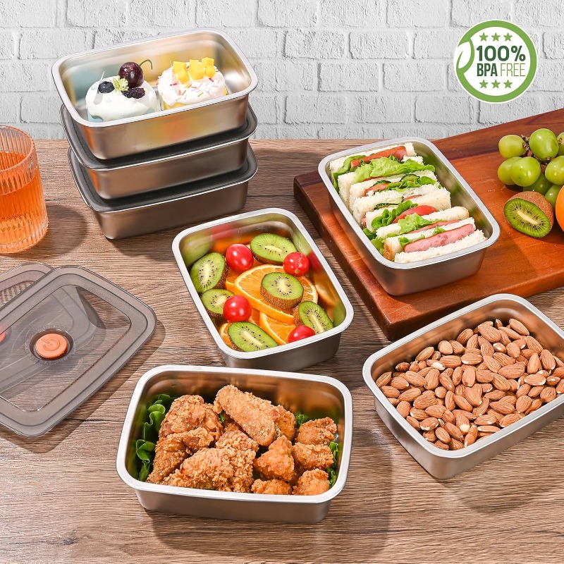 Boîte à bento en acier inoxyda - Xxl Food Storage Container avis et prix