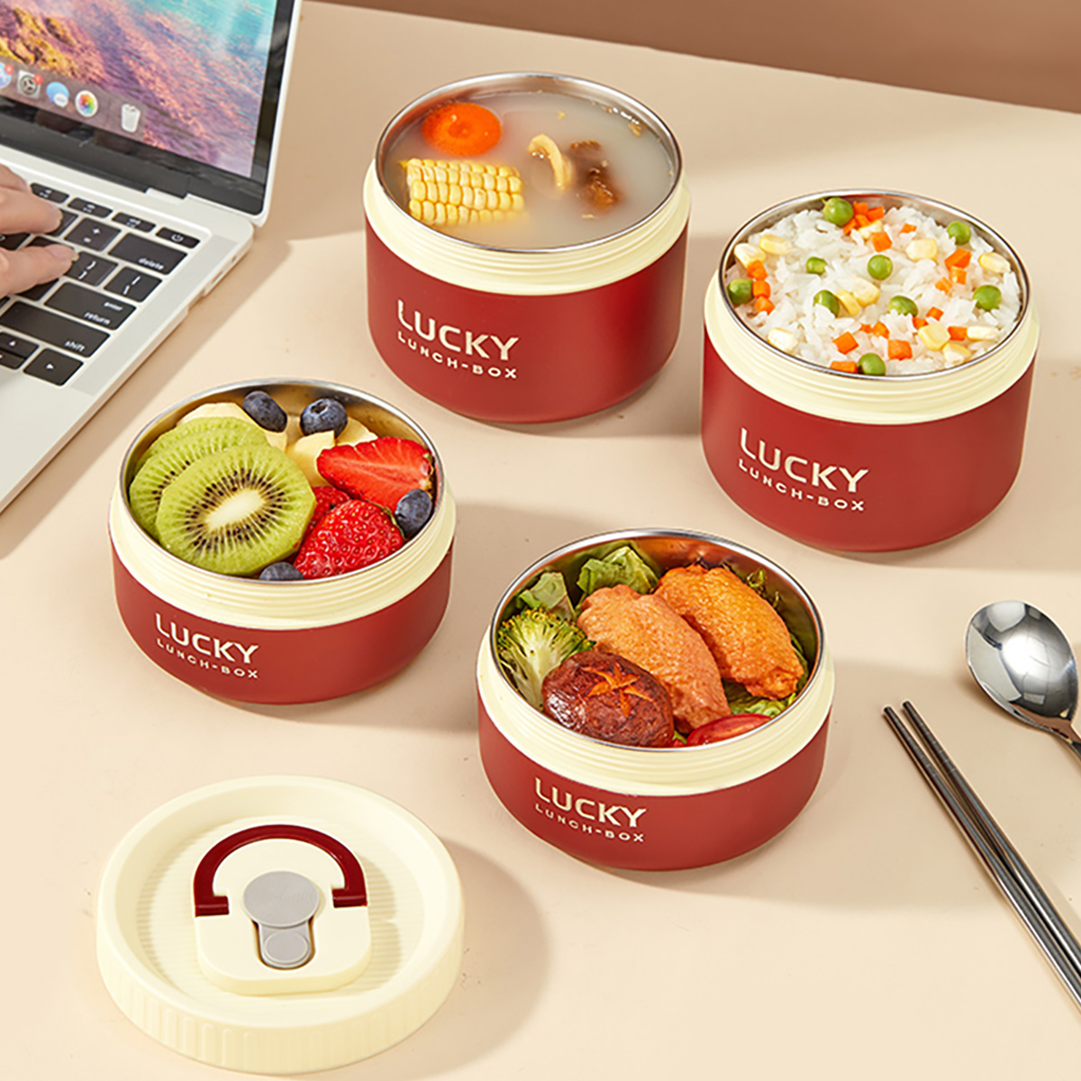 Boîte à bento thermique en aci - Food Storage Hot avis et prix