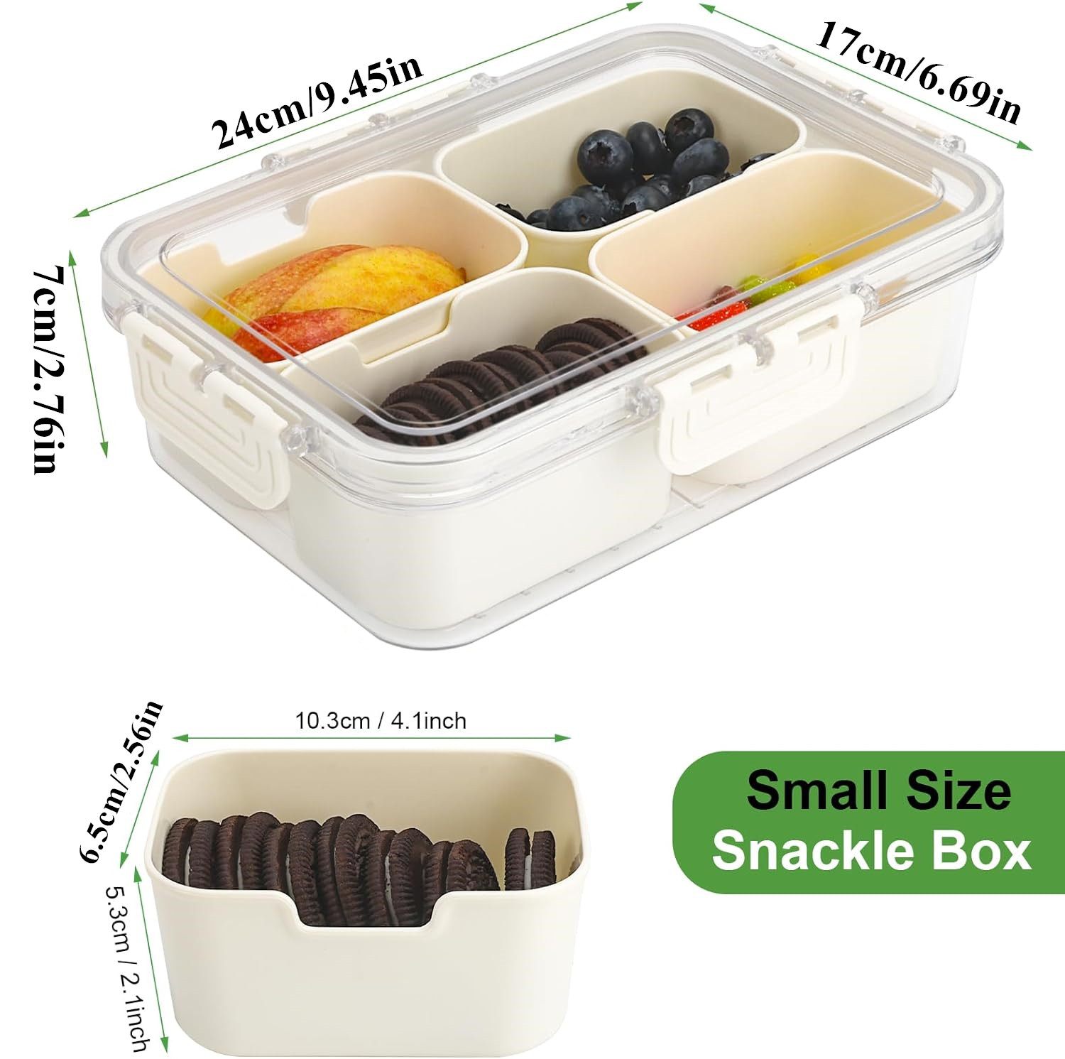 Boîte de rangement alimentaire - Food Storage Boxes With Lids avis et prix