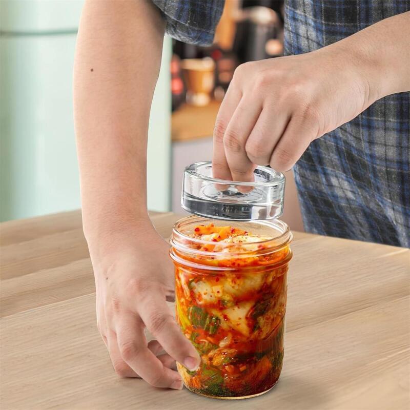 Couvercle de poids de Fermenta - Food Storage Jars With Lids avis et prix