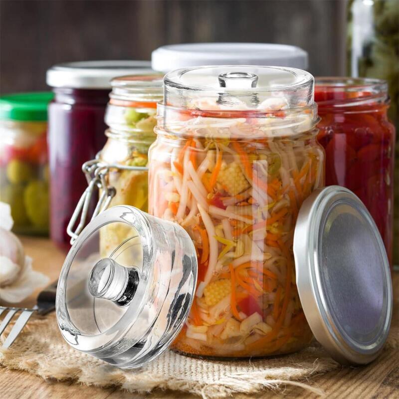 Couvercle de poids de Fermenta - Food Storage Jars With Lids avis et prix