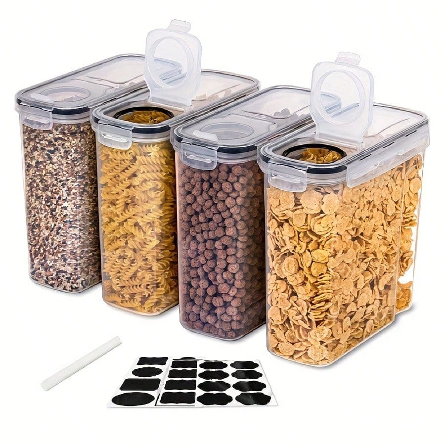 Lot de 4 contenants hermétique - Food Storage Organization avis et prix