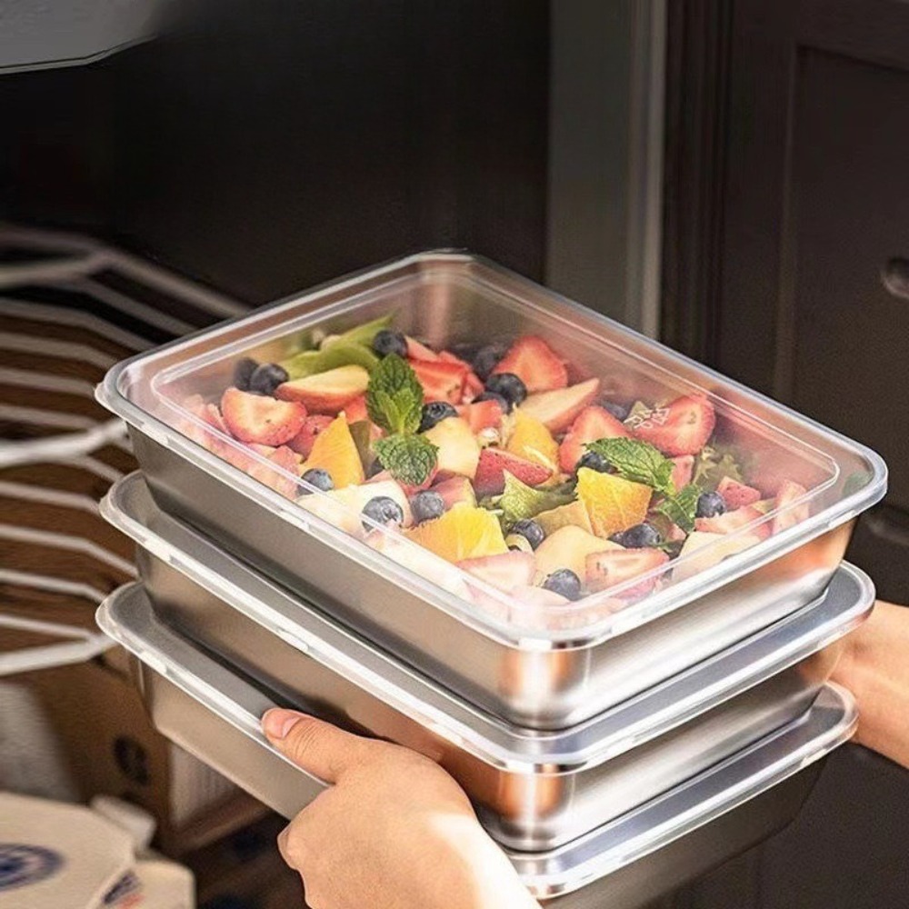 Plateau de service en acier in - Food Storage And Preservation avis et prix