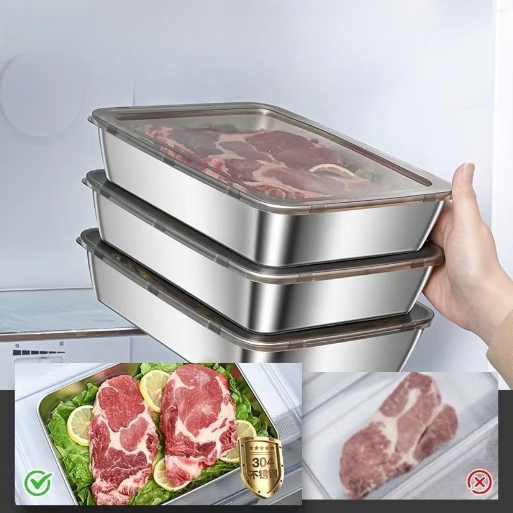 Plateau de service en acier in - Food Storage And Preservation avis et prix
