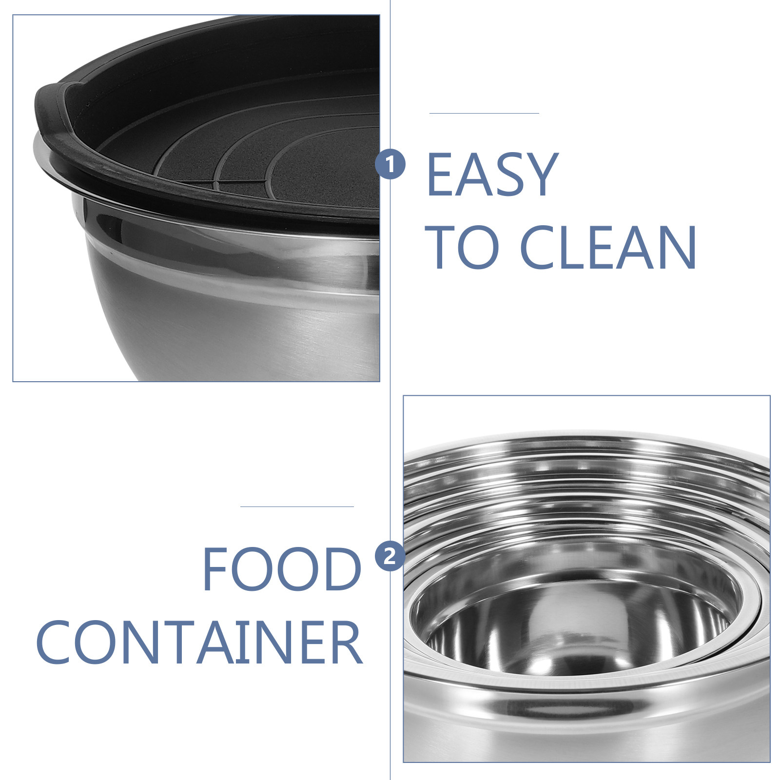 Ensemble de 1 récipient alimen - Food Storage Stackable Containers avis et prix