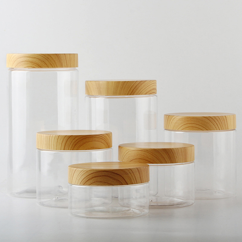 Bocaux africains transparents  - Food Storage Jars With Wooden Lids avis et prix