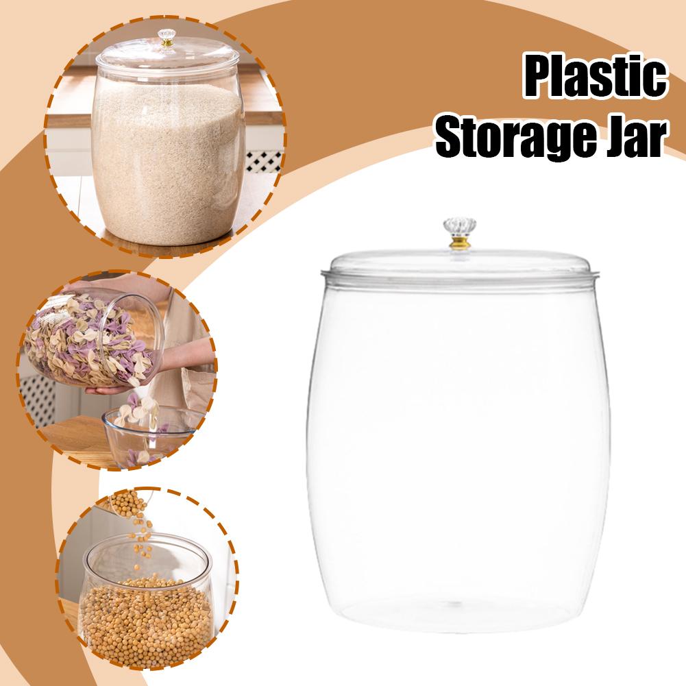 Grand bocal transparent en pla - Food Storage Jars With Lids avis et prix