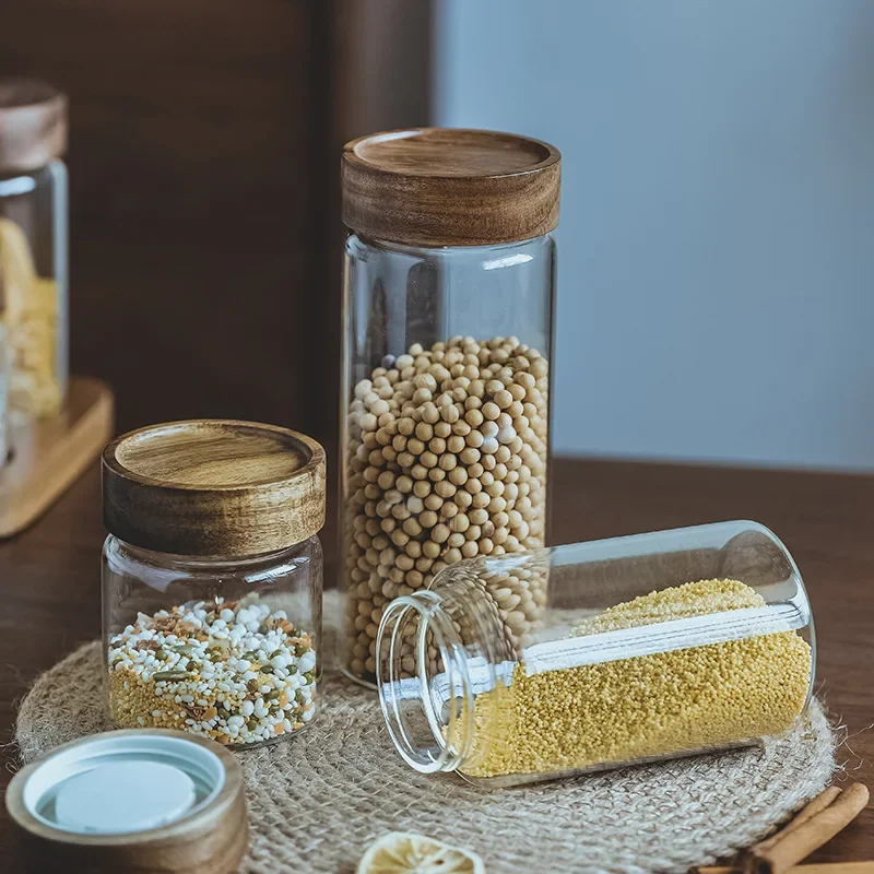 Boîte hermétique en verre avec - Food Storage Jars With Lids avis et prix