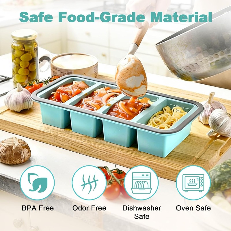 Moules à congeler en silicone  - Food Storage Prep Containers avis et prix