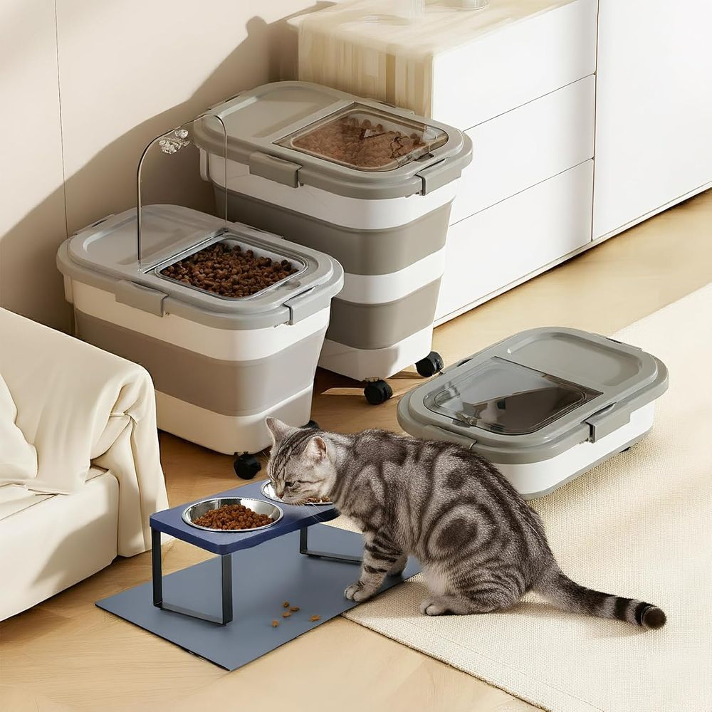 Conteneur de stockage d'alimen - Food Storage With Wheels avis et prix