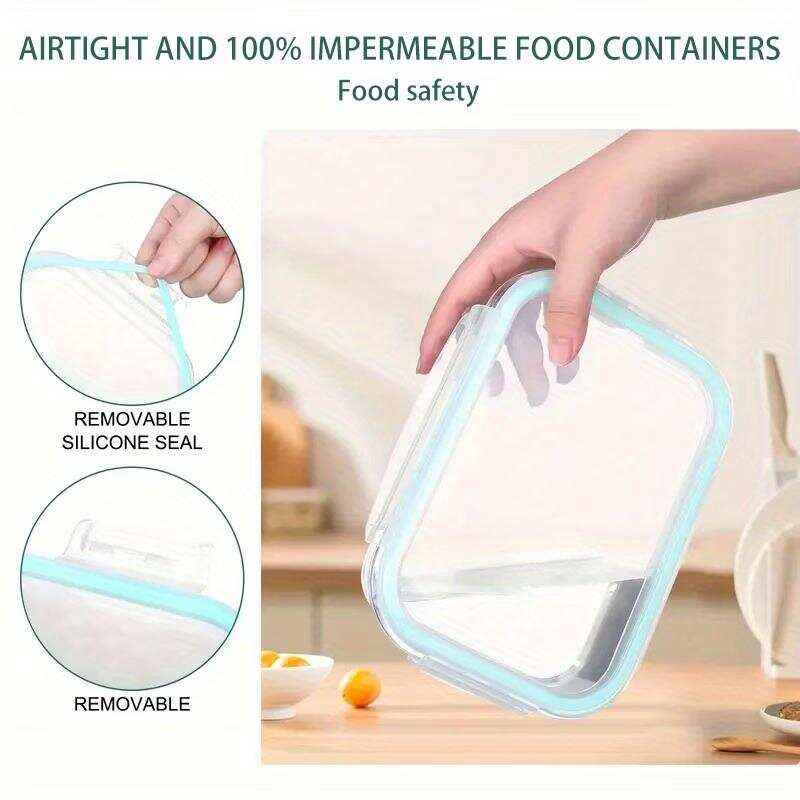 16 contenants en verre herméti - Food Storage Prep Containers avis et prix