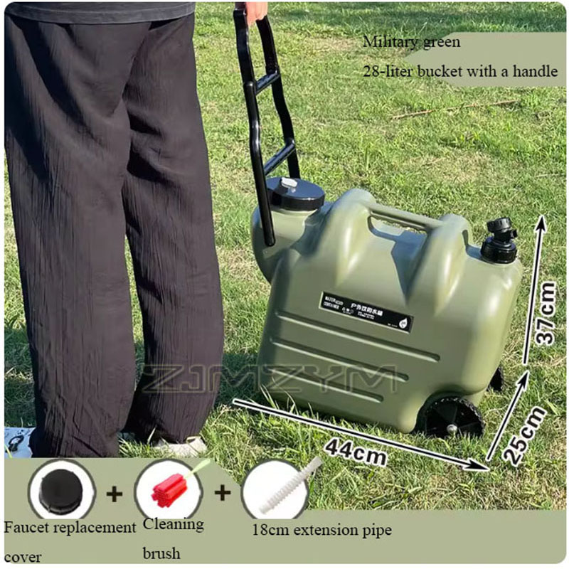 Seau de camping grande capacit - Food Storage With Wheels avis et prix