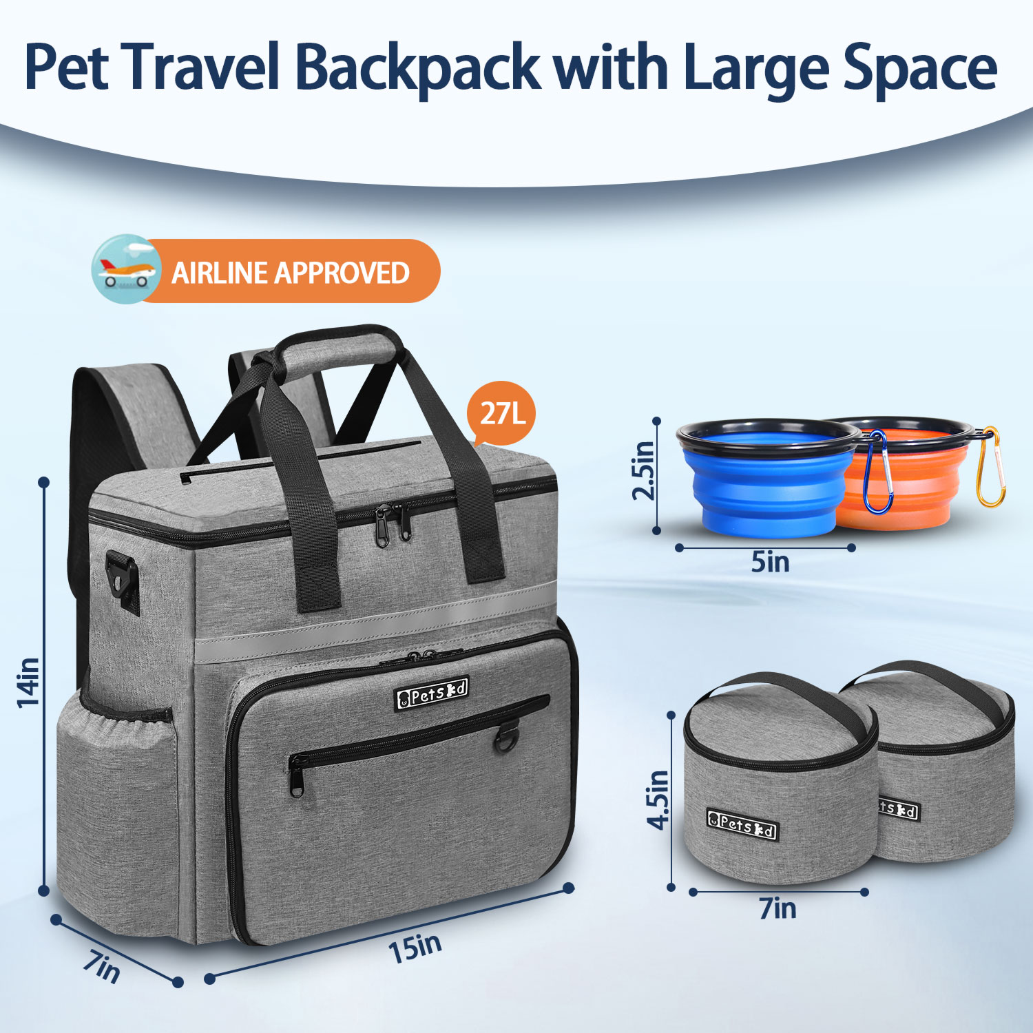 Petskd – sac de rangement pour - Xxl Food Storage Container avis et prix