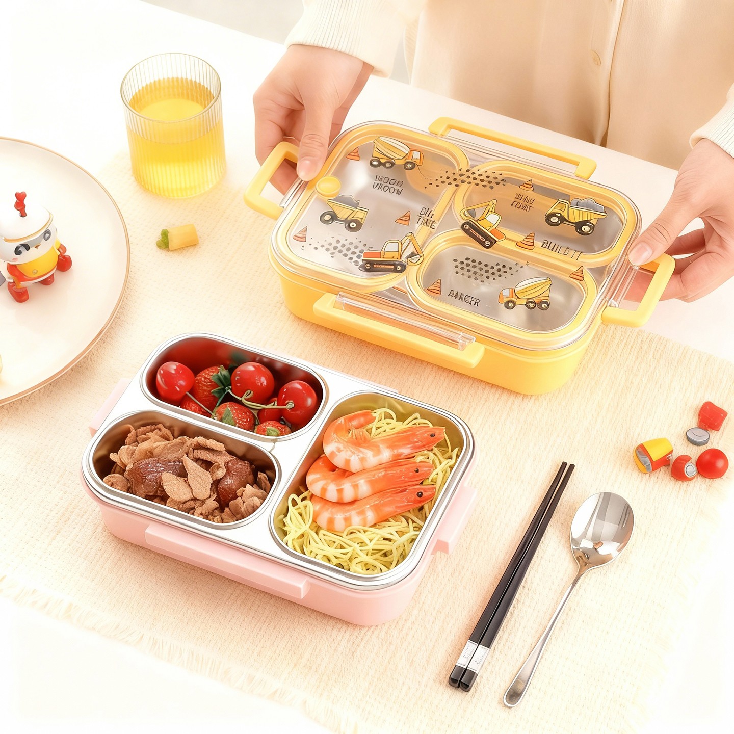 Boîte à lunch pour enfants de  - Food Storage Box Large avis et prix